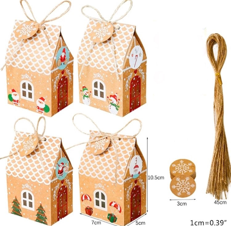 Kraft Christmas Favour Box