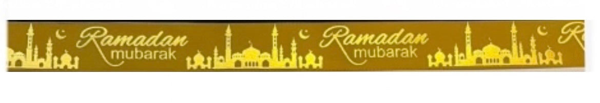 Ramadan Mubarak Ribbon