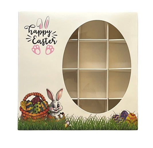 Empty Pick And Mix Box Easter Theme 15*15*3.5cm