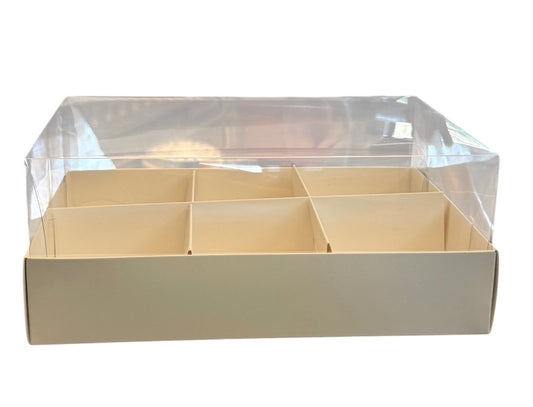 Transparent ClearLid  Cupcake Box 6 Hold