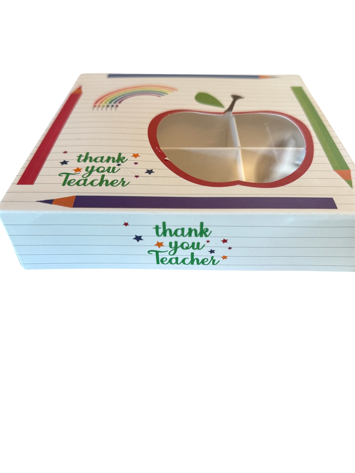 Empty Pick And Mix Box Thank You Teacher Theme