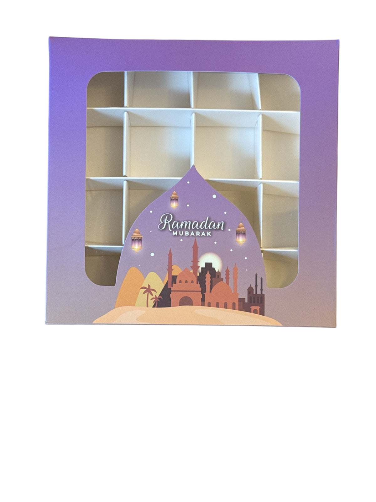 Empty Pick and Mix Box Ramadan -purple box
