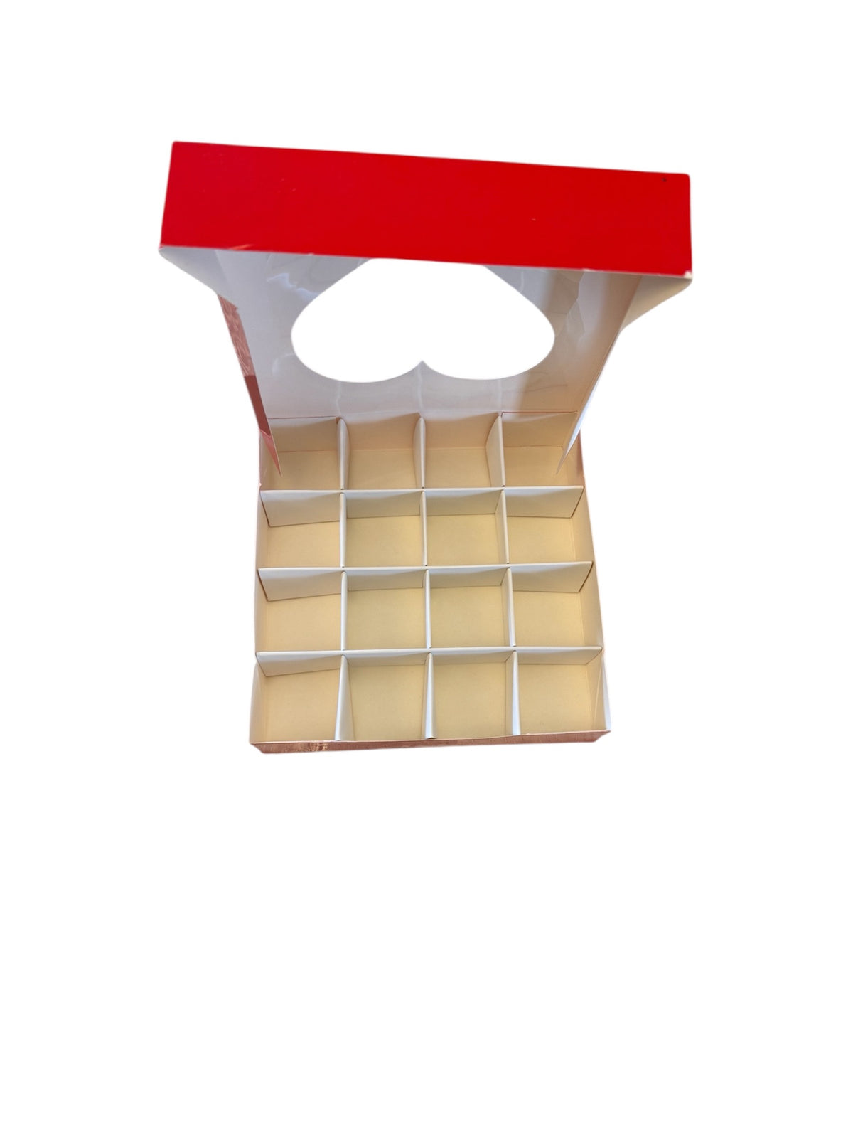 Empty Pick And MIx Box Heart Window-