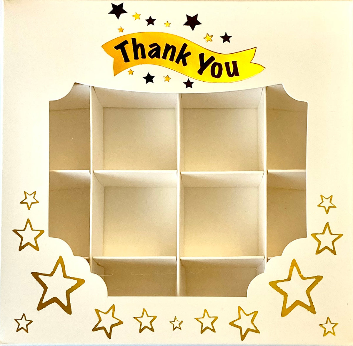 Empty Pick And Mix Box Thank You Theme