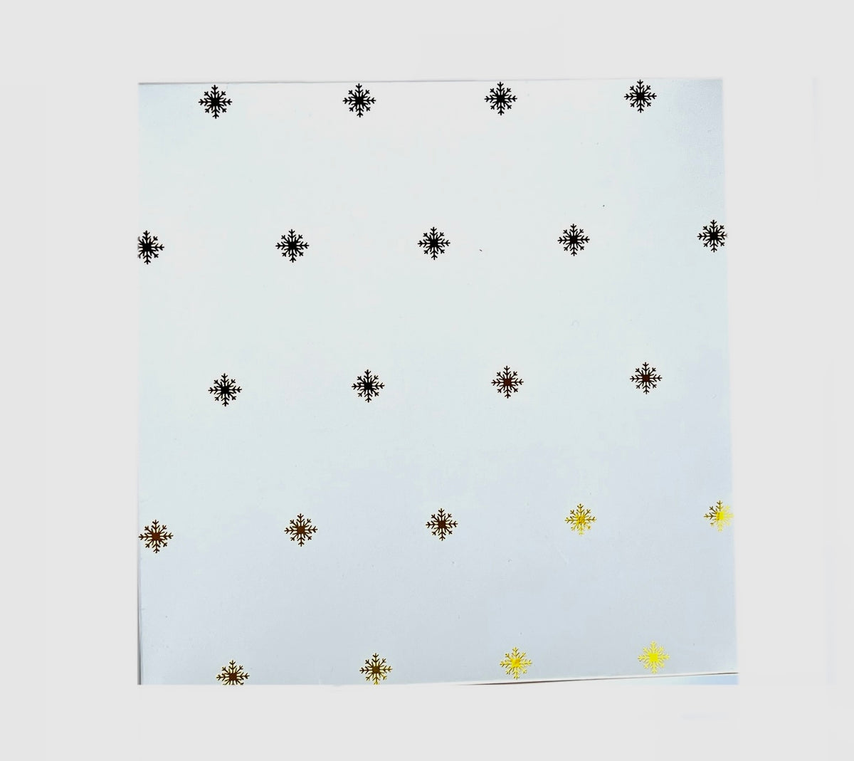 Empty Pick And Mix Box -Christmas Theme Gold Foil Printed
