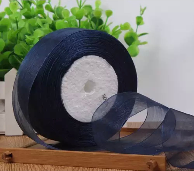 Organza Ribbon 2.5cm wide