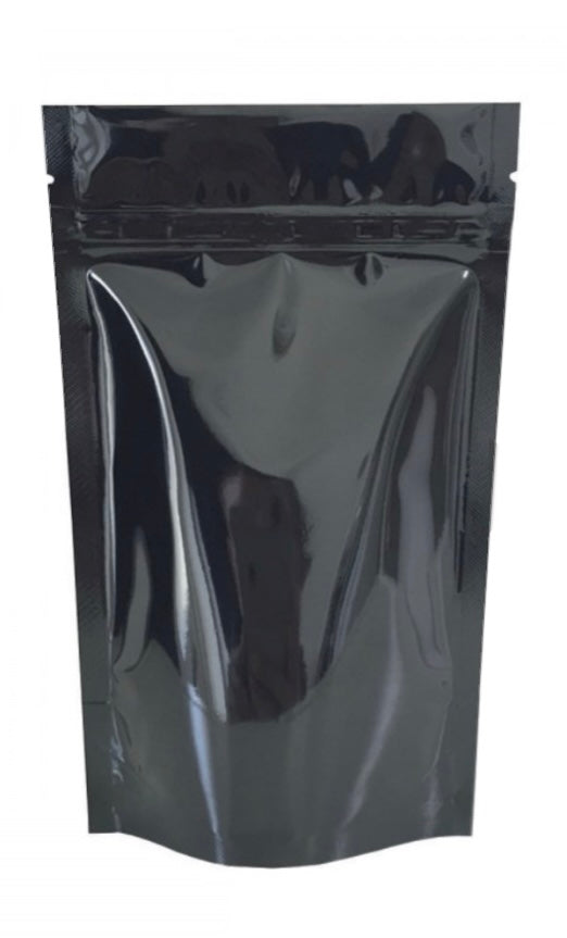 Resealable Stand Up Pouch 16*24cm Black