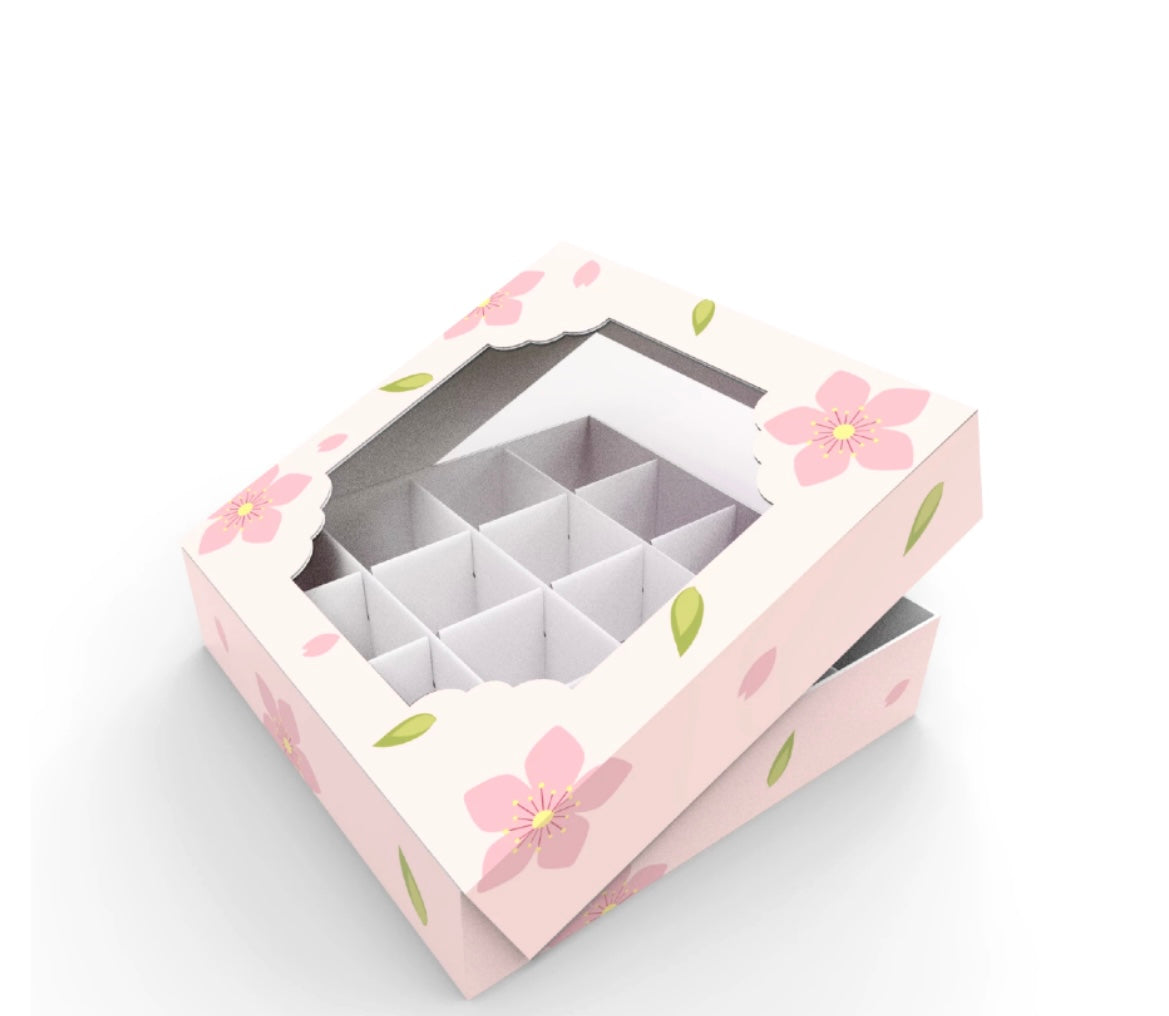 Copy of Empty Pick And MIx Box Pink Flower