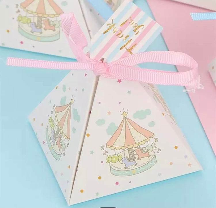 Baby favour boxes