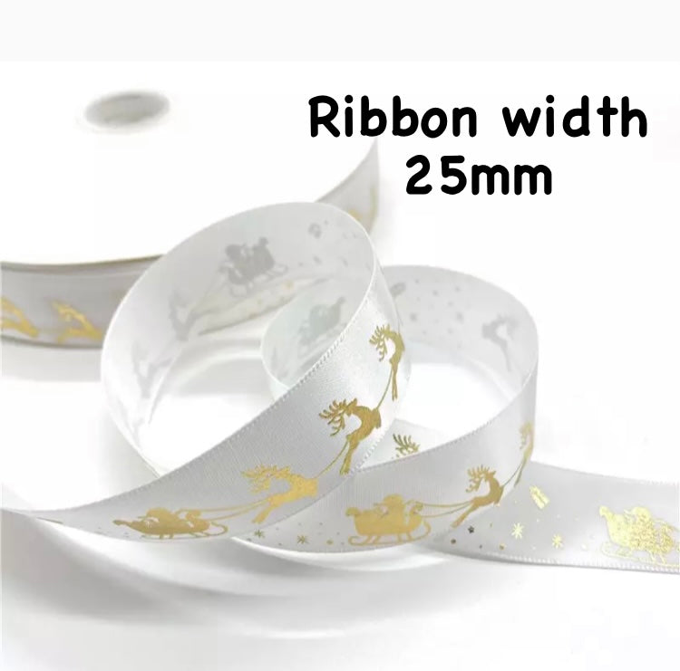 White Satin Ribbon